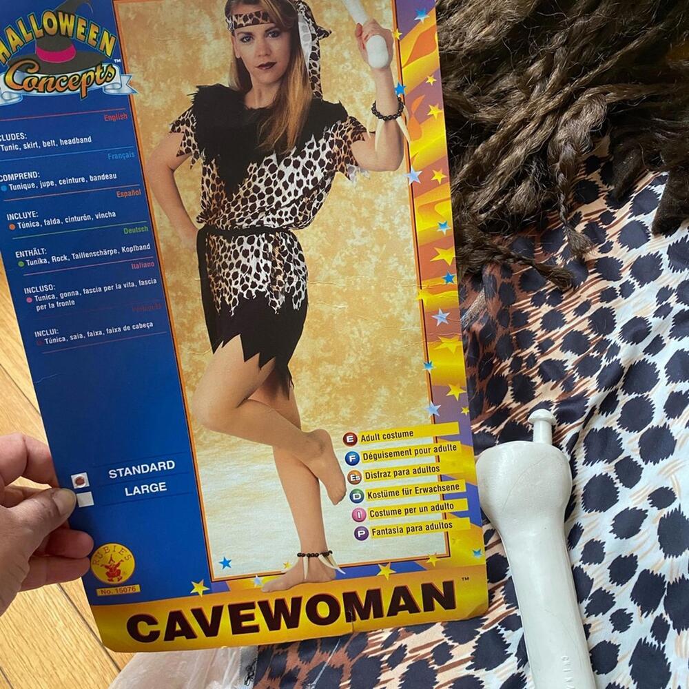 Cave Woman Prehistoric Halloween Costume